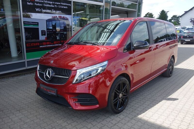 Hyazinitrot Gebraucht 2022 Mercedes V300 AMG Van / Kleinbus | 54.800 € (Fairer Preis) - Bild 1/4