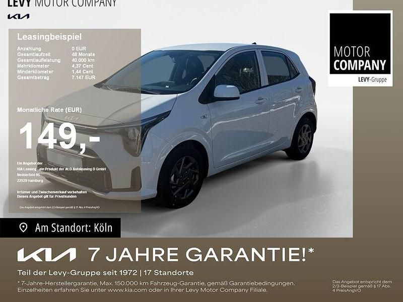 Schneeweiß Neu 2025 Kia Picanto Vision Kleinwagen | 16.298 € (Fairer Preis) - Bild 1/4