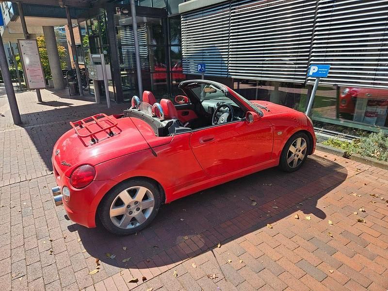Rot Gebraucht 2005 Daihatsu Copen Cabrio | 3.980 € - Bild 1/3