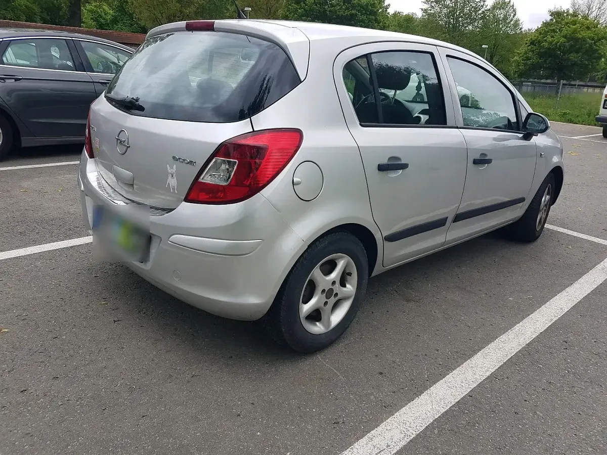 Gebraucht Opel Corsa 60 PS (44 kW) 2010 Grau Kleinwagen