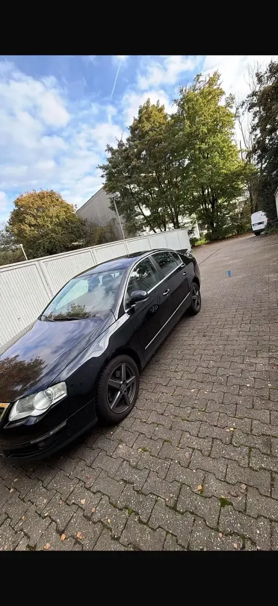 Używany VW Passat 113 KM (83 kW) 2007 Czarny Sedan/Limuzyna