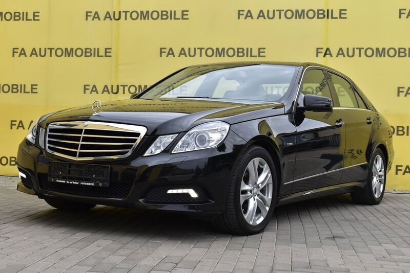 Schwarz Gebraucht 2009 Mercedes E350 Limousine | 10.500 € (Superpreis) - Bild 1/4