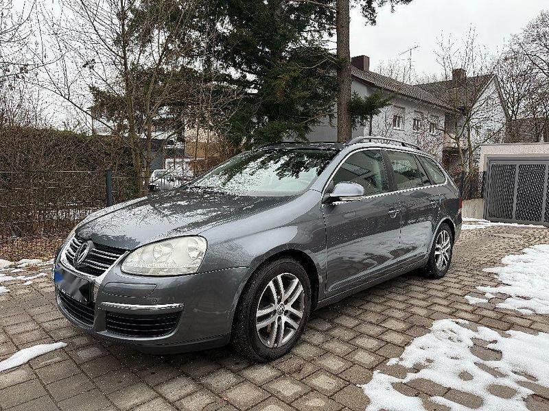 Grau Gebraucht 2009 VW Golf V Comfortline Kombi | 1.650 € (Superpreis) - Bild 1/4