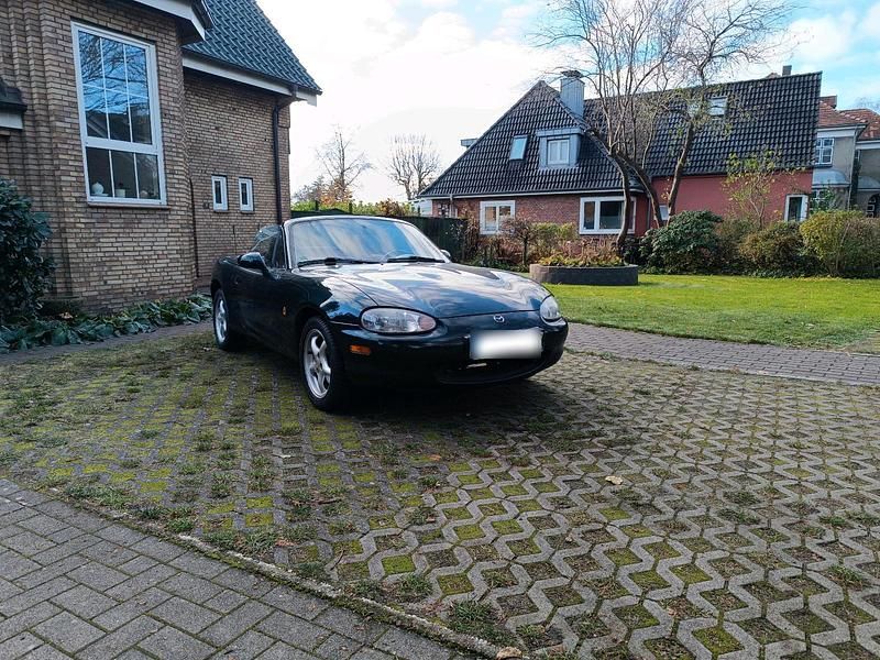 Gebraucht Mazda MX5 110 PS (80 kW) 1999 Grün Cabrio