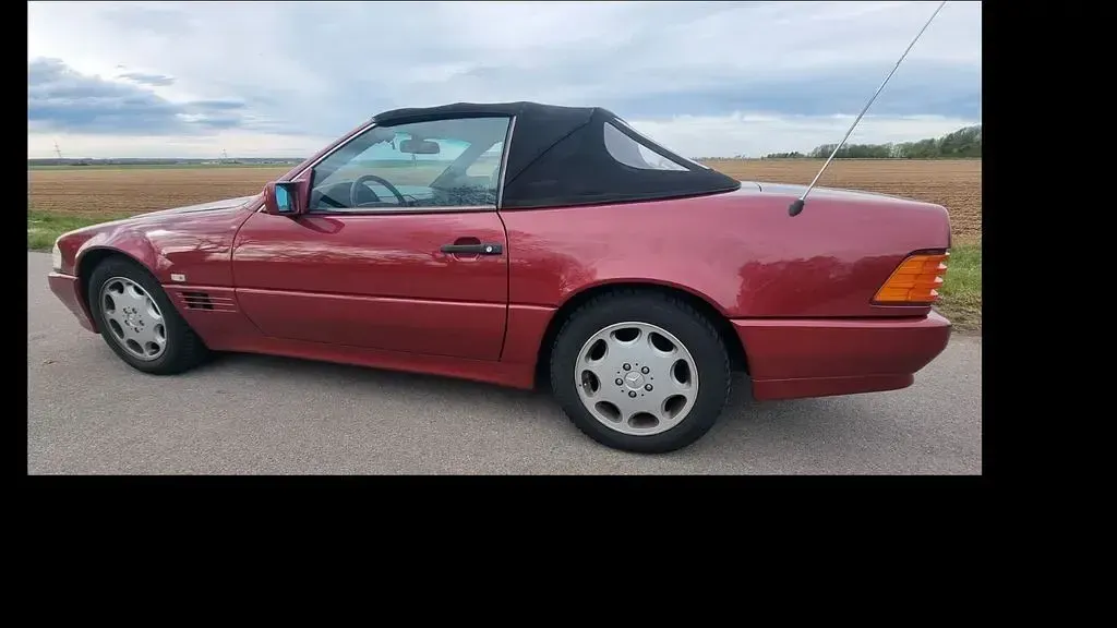 Gebraucht Mercedes SL500 320 PS (235 kW) 1993 Rot Cabrio