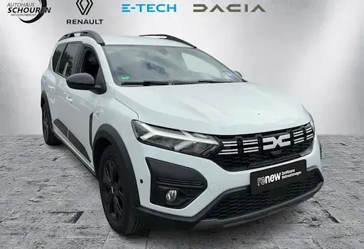 Gebraucht Dacia Jogger Extreme 101 PS (74 kW) 2023 Weiß Van / Kleinbus