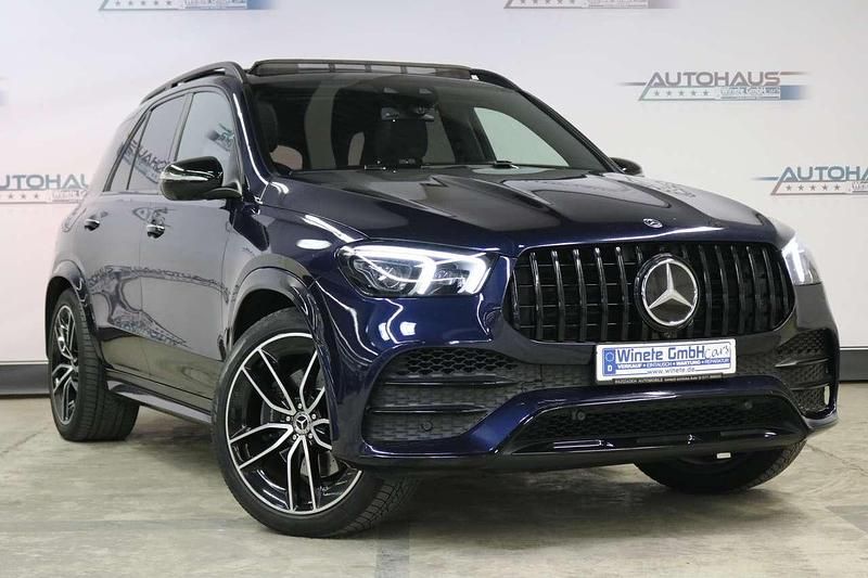 Obsidianblau metalliclack Gebraucht 2019 Mercedes GLE400 AMG SUV | 57.490 € (Etwas zu teuer) - Bild 1/4