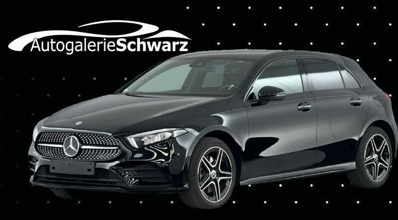 Amg nachtschwarz Gebraucht 2022 Mercedes A250 AMG Limousine | 27.480 € (Guter Preis) - Bild 1/3