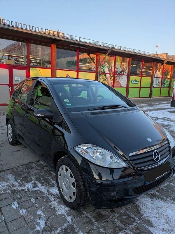 Schwarz Gebraucht 2007 Mercedes A170 Classic Kleinwagen | 950 € - Bild 1/4