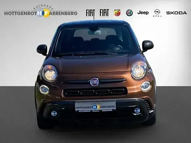 Gebraucht Fiat 500L S 95 PS (69 kW) 2019 Braun Van / Kleinbus