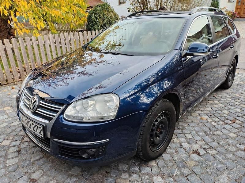 Blau Gebraucht 2008 VW Golf VI Comfortline Kombi | 2.500 € (Superpreis) - Bild 1/4