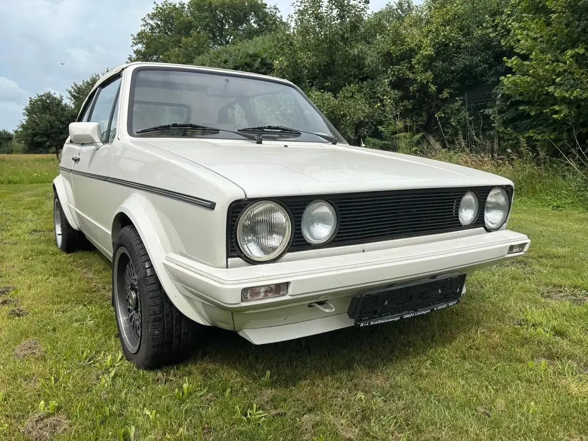 Gebraucht VW Golf Cabriolet 70 PS (51 kW) 1983 Weiß Cabrio