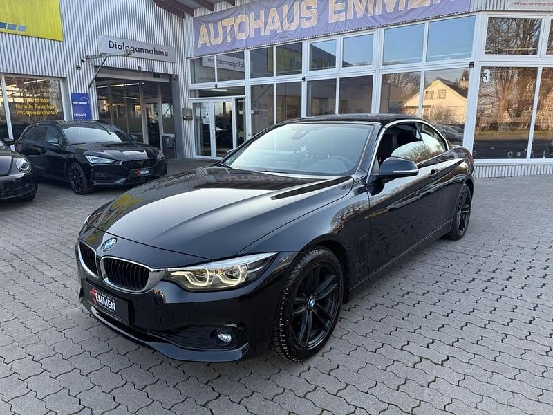 Gebraucht BMW 420 Advantage 184 PS (135 kW) 2018 Schwarz Cabrio