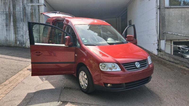 Rot Gebraucht 2007 VW Caddy Family Van / Kleinbus | 2.590 € (Fairer Preis) - Bild 1/4