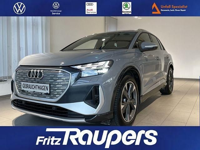 Grau Gebraucht 2022 Audi Q4 e-tron S-Line SUV | 32.750 € (Fairer Preis) - Bild 1/4