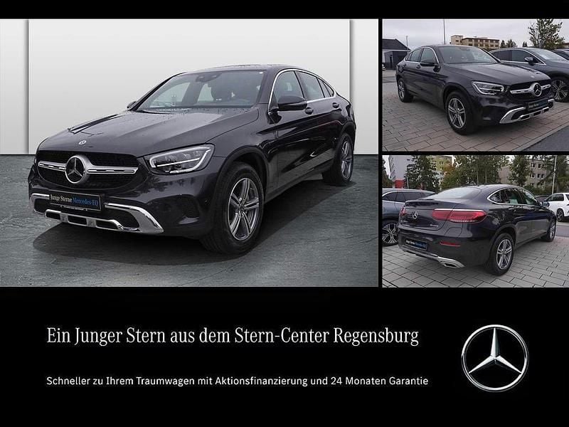 Metalliclack graphitgrau Gebraucht 2021 Mercedes GLC300e Coupé | 45.670 € (Guter Preis) - Bild 1/4