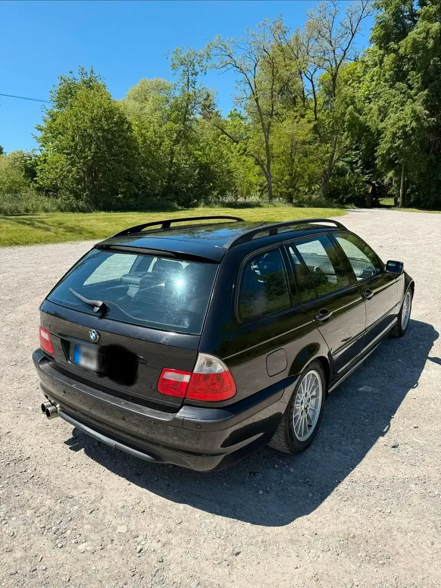 Brugt BMW 325 193 HK (141 kW) 2004 Sort Stationcar