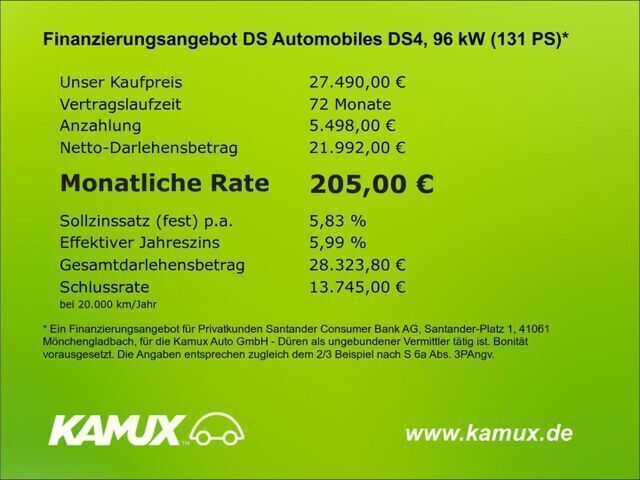 Schwarz Gebraucht 2024 DS Automobiles DS4 Performance Limousine | 27.490 € (Fairer Preis) - Bild 1/1