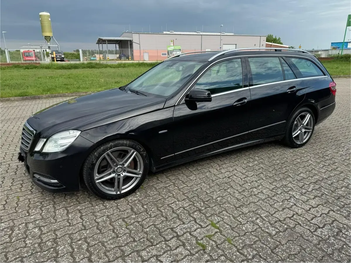 Brugt Mercedes E250 204 HK (150 kW) 2011 Sort Stationcar