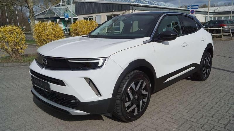Gebraucht Opel Mokka Elegance 101 PS (74 kW) 2022 Jade weiss/arktis weiss SUV