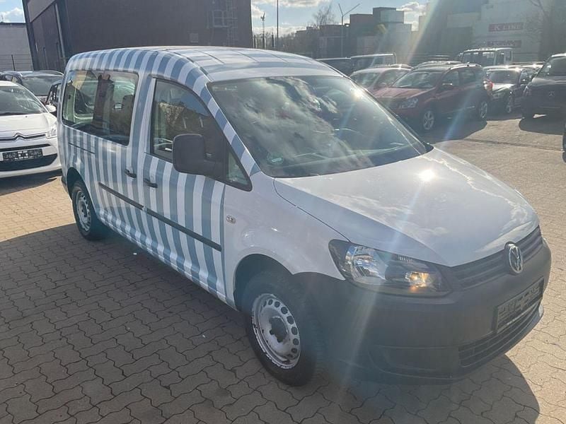 Gebraucht VW Caddy Maxi 102 PS (75 kW) 2014 Weiß Van / Kleinbus