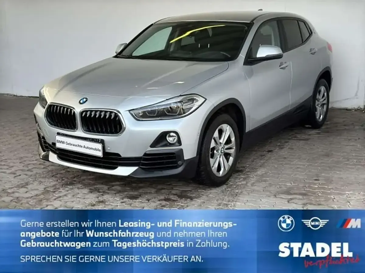 Gebraucht BMW X2 Advantage 136 PS (100 kW) 2019 Silber SUV