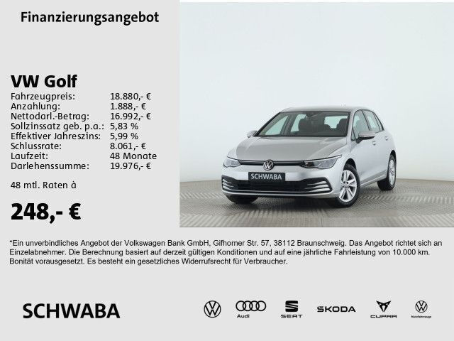 Silber Gebraucht 2022 VW Golf VIII R Limousine | 20.390 € (Guter Preis) - Bild 1/4