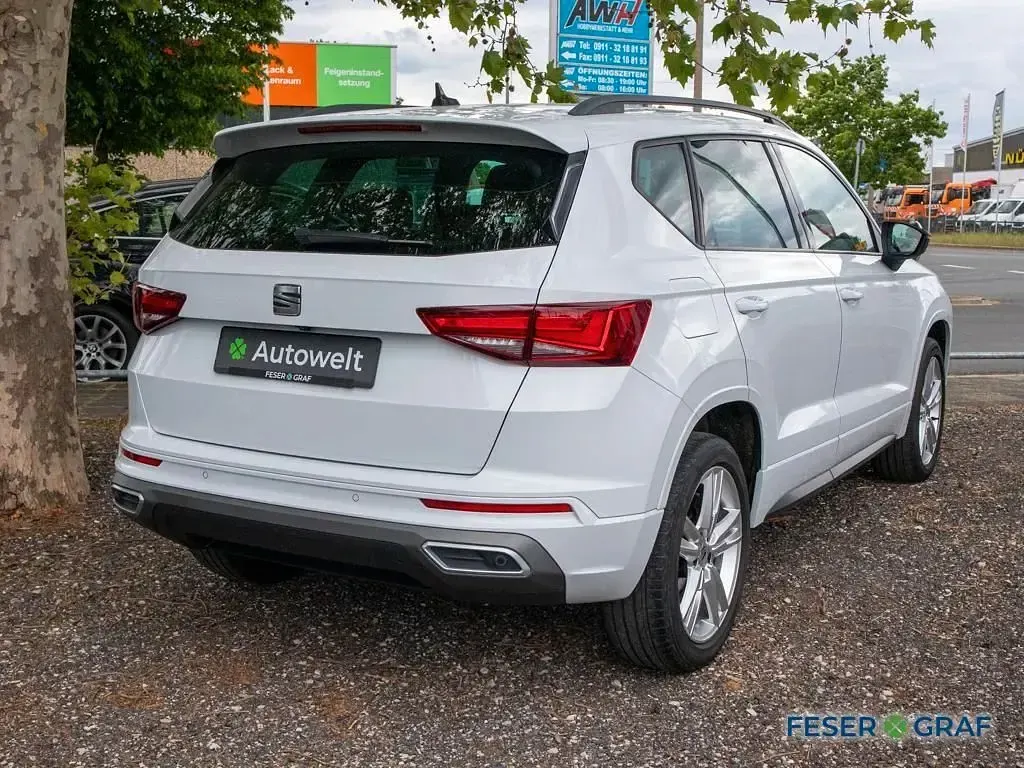Używany Seat Ateca FR 150 KM (110 kW) 2022 Biały SUV