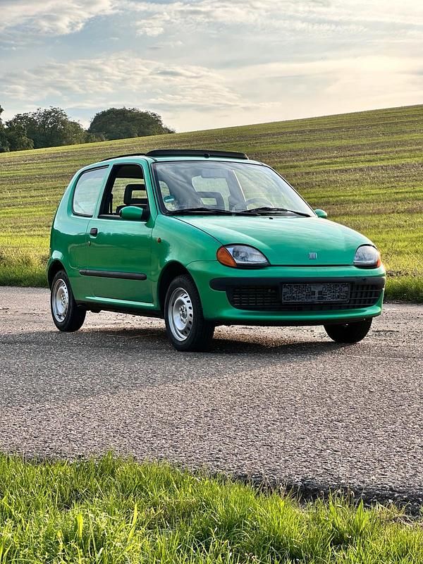 Grün Gebraucht 1999 Fiat Seicento Kleinwagen | 600 € - Bild 1/4