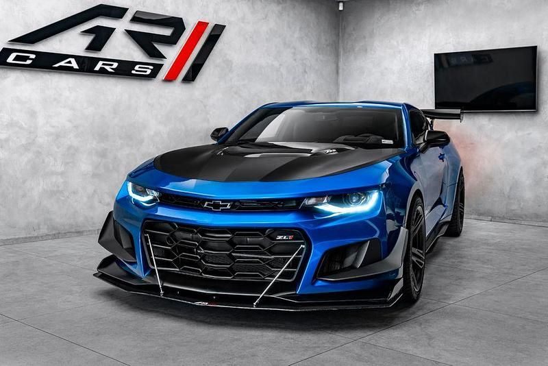 Gebraucht Chevrolet Camaro ZL1 655 PS (481 kW) 2018 Blau Coupé