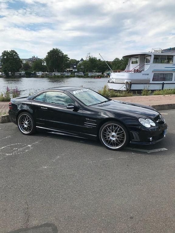Schwarz Gebraucht 2003 Mercedes SL55 AMG AMG Cabrio | 29.000 € (Superpreis) - Bild 1/4