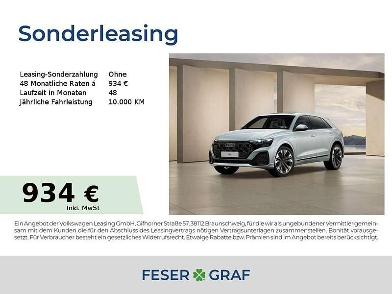 Satellitsilber metallic Neu 2025 Audi Q8 Business SUV | 91.132 € (Teuer) - Bild 1/4