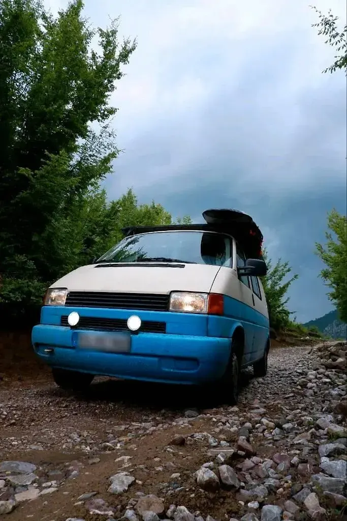 Gebraucht VW T4 102 PS (75 kW) 2001 Weiß Van