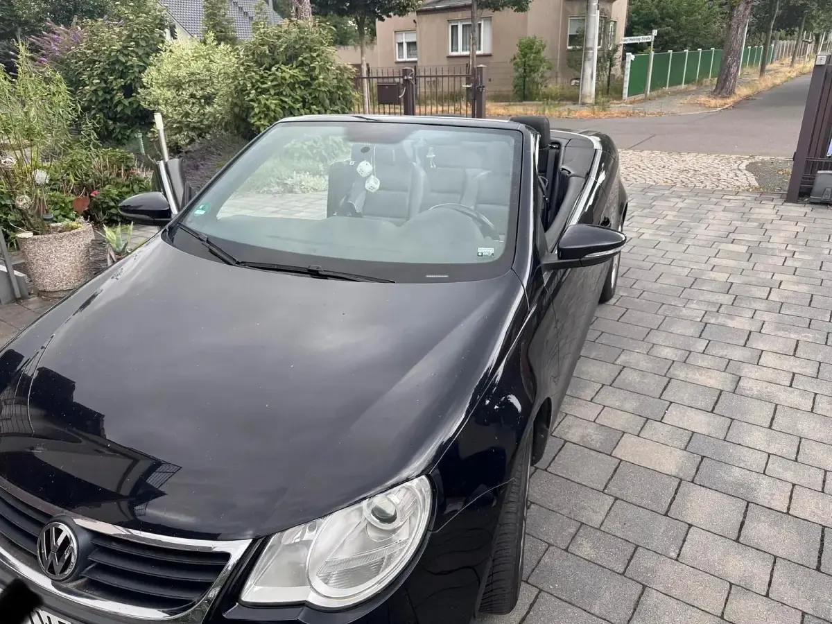 Gebraucht VW Eos 160 PS (117 kW) 2009 Schwarz Cabrio