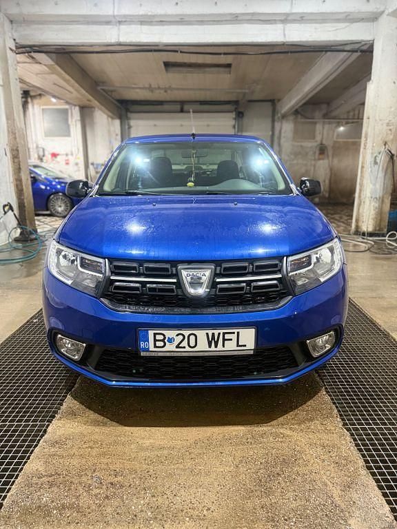 Second-hand Dacia Logan 101 CP (74 kW) 2020 Albastru Berlinǎ