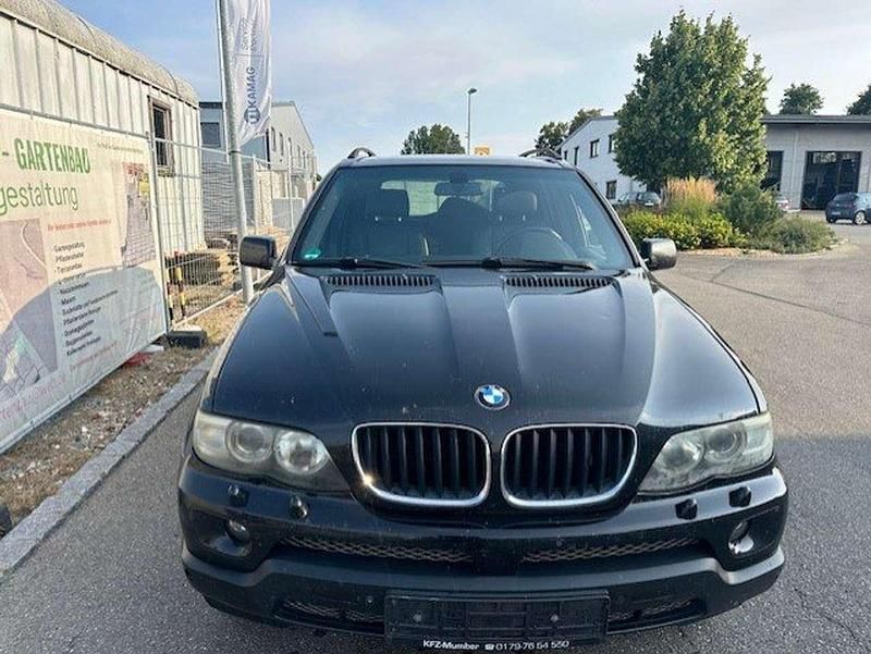 Black sapphire metallic Gebraucht 2006 BMW X5 SUV | 4.500 € (Superpreis) - Bild 1/4