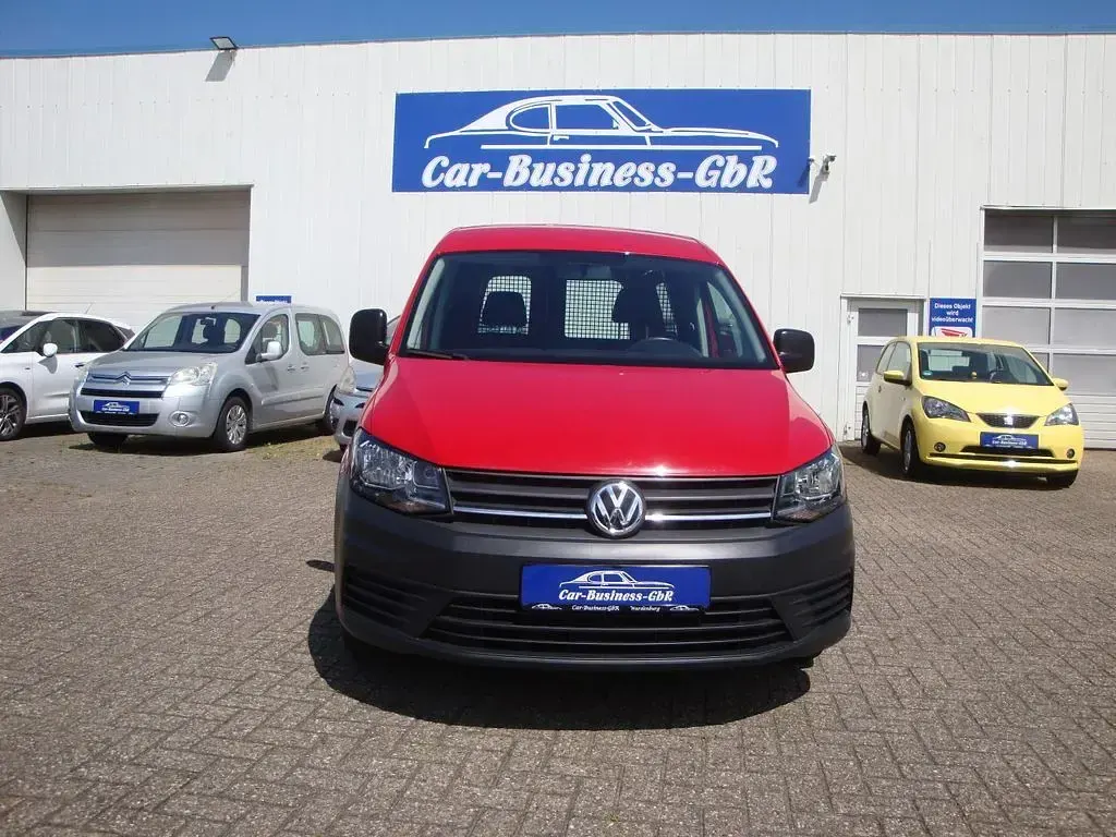 Gebraucht VW Caddy 75 PS (55 kW) 2017 Rot Van / Kleinbus