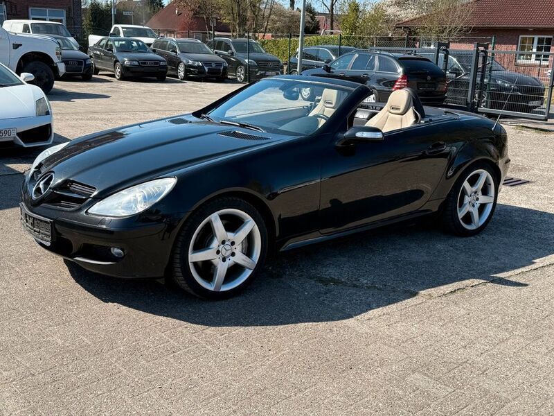 Schwarz Gebraucht 2007 Mercedes SLK350 Cabrio | 8.800 € (Superpreis) - Bild 1/4