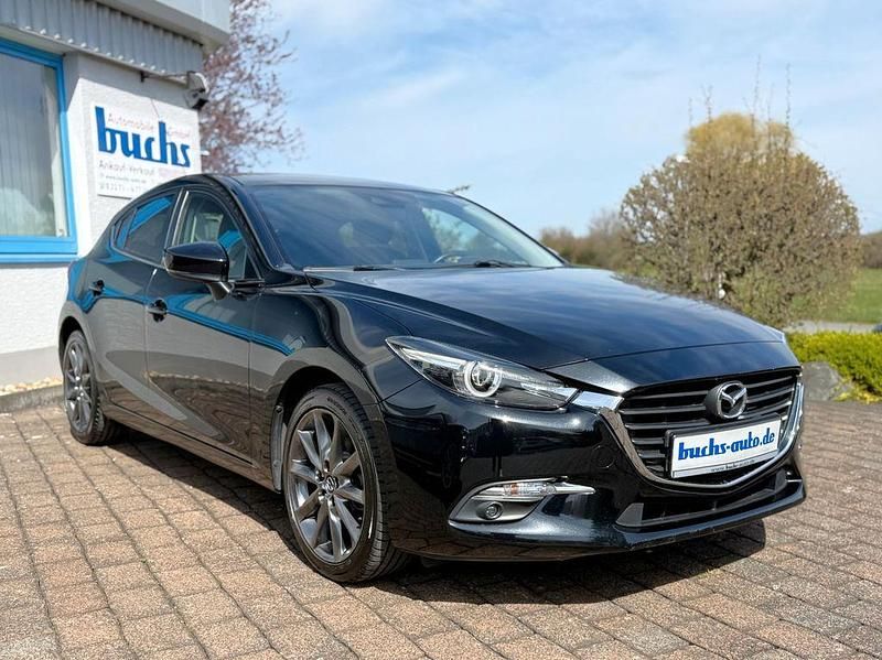 Gebraucht Mazda 3 Kizoku 120 PS (88 kW) 2017 Onyxschwarz metallic Limousine