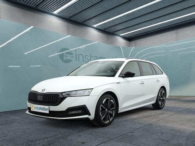 Gebraucht Skoda Octavia SportLine 190 PS (139 kW) 2024 Weiß Kombi
