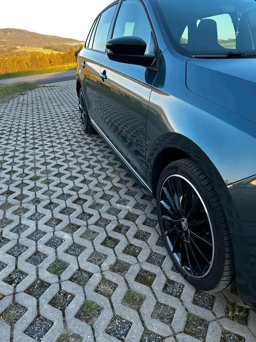 Gebraucht Skoda Rapid Monte Carlo 110 PS (80 kW) 2018 Grau Kleinwagen