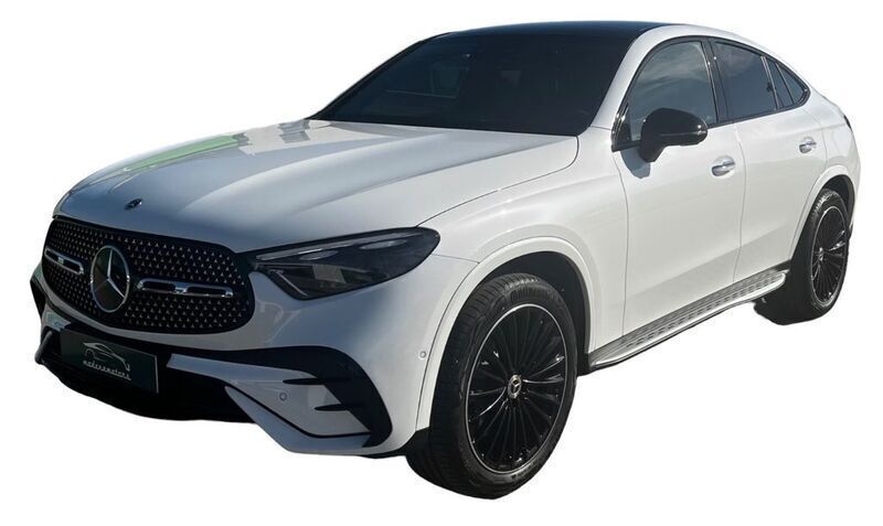 Weiß Gebraucht 2024 Mercedes GLC300 AMG Coupé | 65.438 € (Superpreis) - Bild 1/4