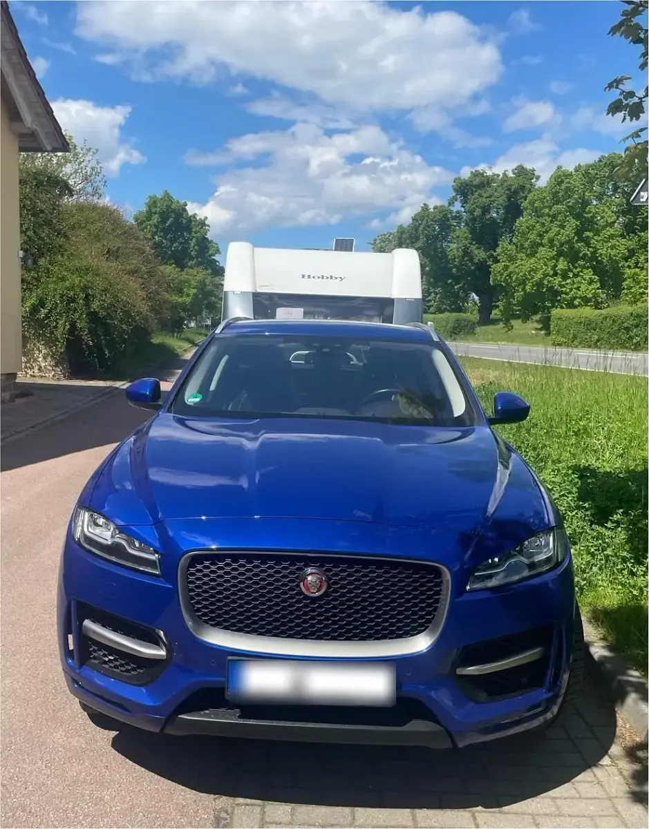Gebraucht Jaguar F-Pace 240 PS (176 kW) 2017 Blau SUV
