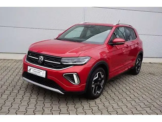Gebraucht VW T-Cross R-line 116 PS (85 kW) 2025 Kings red metallic SUV