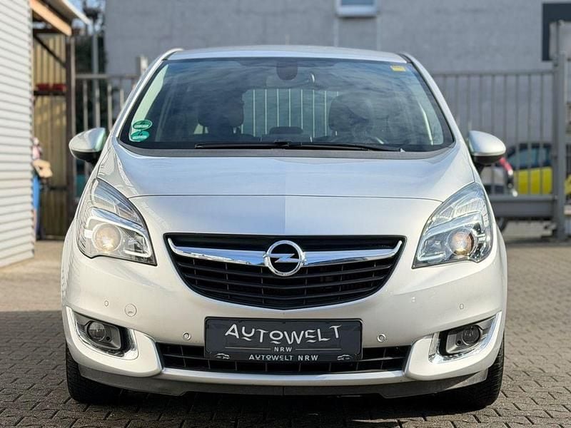 Gebraucht Opel Meriva Style 110 PS (80 kW) 2014 Silber Van / Kleinbus