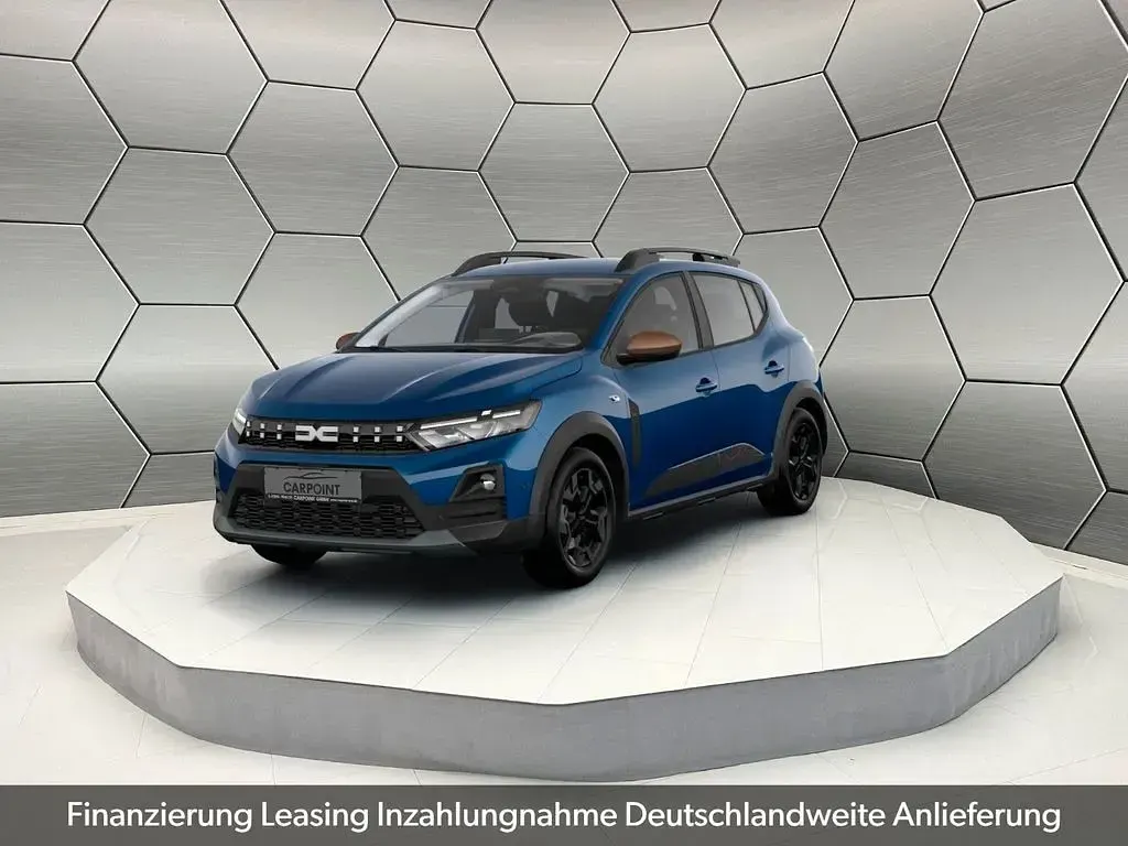 Neu Dacia Sandero Extreme 122 PS (89 kW) 2025 Grün Limousine