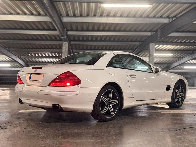 Gebraucht Mercedes SL350 245 PS (180 kW) 2004 Weiß Cabrio
