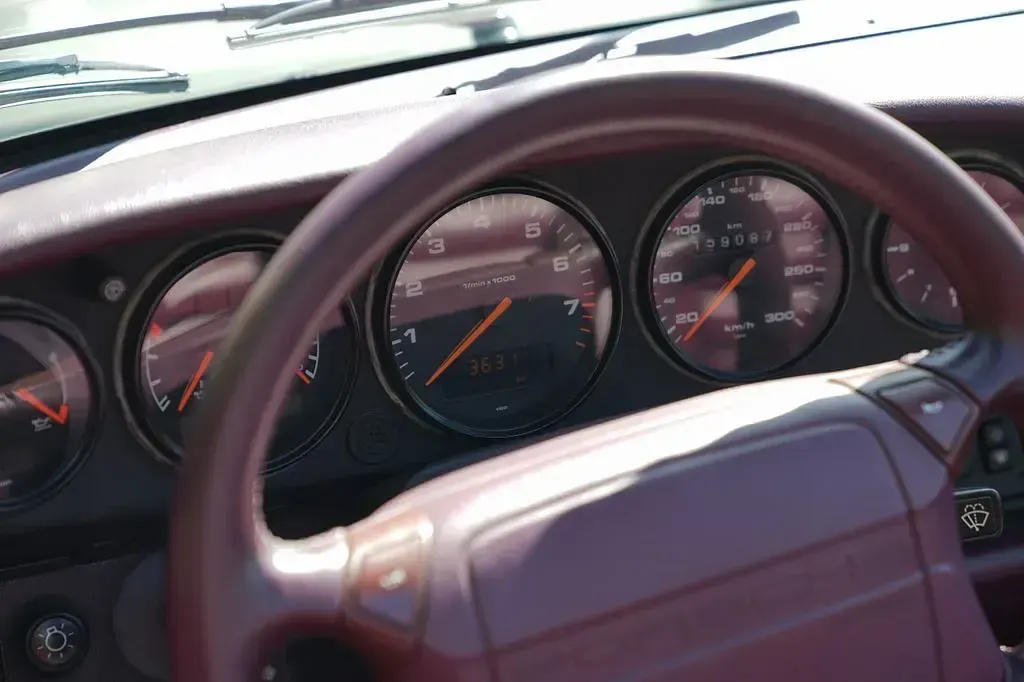 Brugt Porsche 964 250 HK (183 kW) 1992 Sort Cabriolet