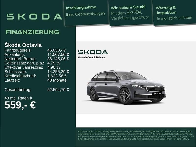 Grau Neu 2025 Skoda Octavia Tour Kombi | 46.030 € - Bild 1/4