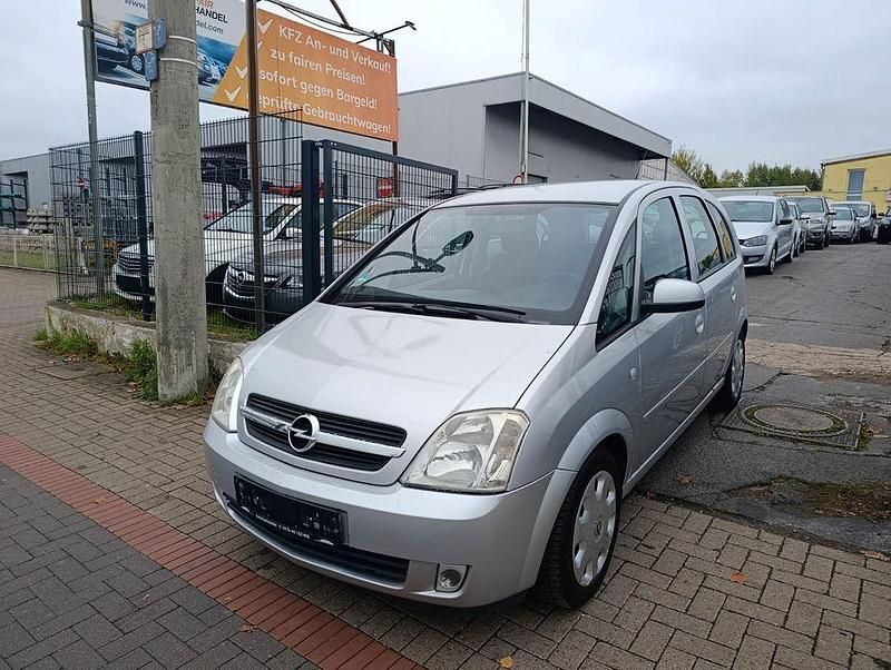Silber Gebraucht 2005 Opel Meriva Edition Van / Kleinbus | 1.990 € (Fairer Preis) - Bild 1/4